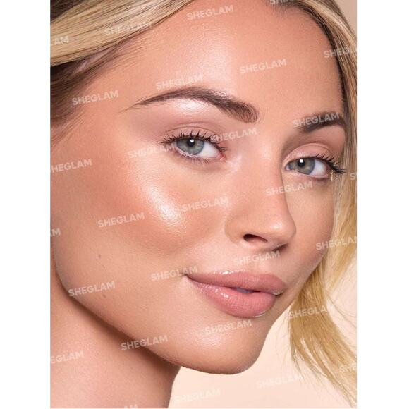 SHEGLAM Liquid Shimmer Bronzer – Terracotta | Medium Neutral Glow for Light - Picture 2 of 10